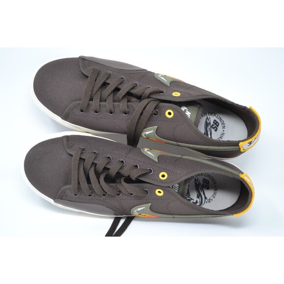 Nike SB Blazer Court X Daan Van Der Linden Baroque Brown CZ5605-200 Men's Size 8 - Picture 4 of 8
